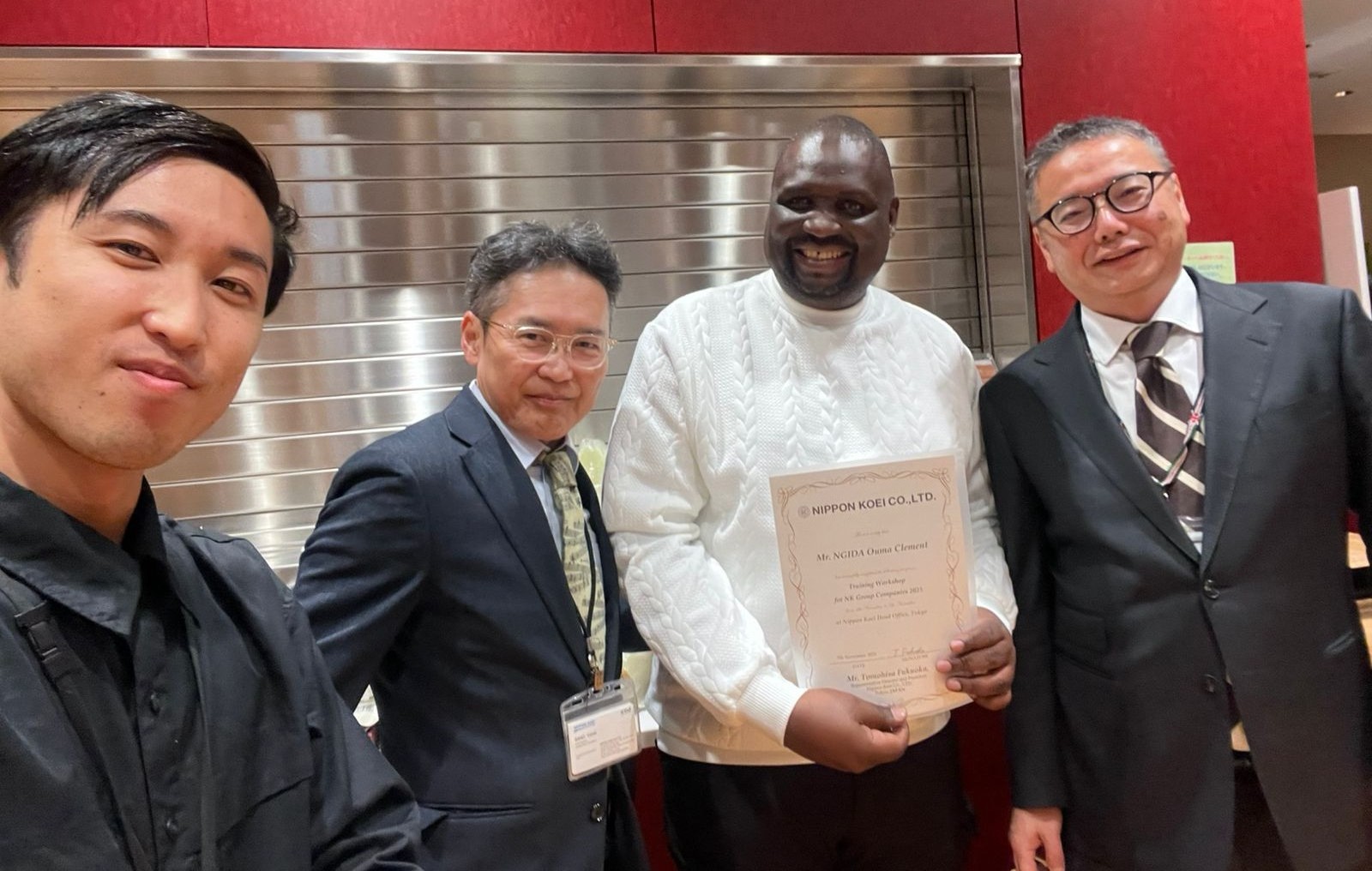 ID&E management visit to mpakeni dam